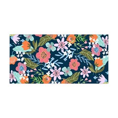 Flower Floral Background Painting Yoga Headband