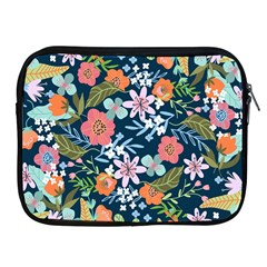 Flower Floral Background Painting Apple Ipad 2/3/4 Zipper Cases by danenraven