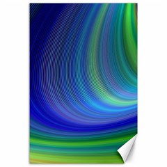 Space Design Abstract Sky Storm Canvas 24  X 36  by danenraven