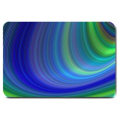 Space Design Abstract Sky Storm Large Doormat  by danenraven