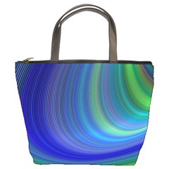 Space Design Abstract Sky Storm Bucket Bag by danenraven