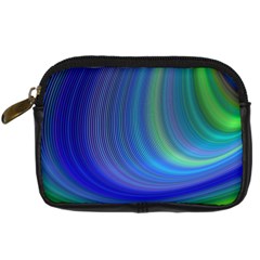 Space Design Abstract Sky Storm Digital Camera Leather Case by danenraven