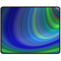 Space Design Abstract Sky Storm Fleece Blanket (medium)  by danenraven