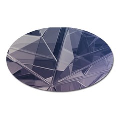 Background Abstract Minimal Oval Magnet