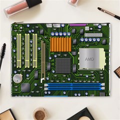 Illustration Motherboard Pc Computer Cosmetic Bag (xl) by danenraven