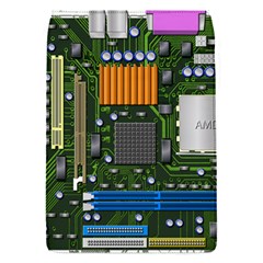 Illustration Motherboard Pc Computer Removable Flap Cover (s) by danenraven