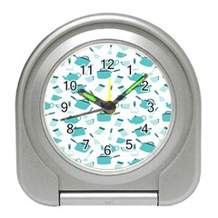 Kitchen Utensiles Cooking Pots Travel Alarm Clock by Wegoenart