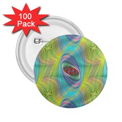 Ellipse Pattern Elliptical Abstract 2 25  Buttons (100 Pack)  by Wegoenart