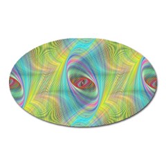 Ellipse Pattern Elliptical Abstract Oval Magnet by Wegoenart