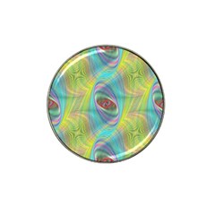 Ellipse Pattern Elliptical Abstract Hat Clip Ball Marker by Wegoenart