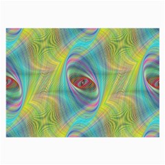 Ellipse Pattern Elliptical Abstract Large Glasses Cloth by Wegoenart