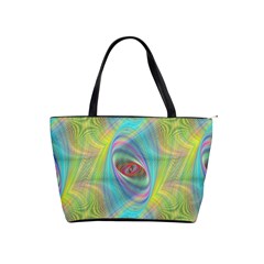 Ellipse Pattern Elliptical Abstract Classic Shoulder Handbag by Wegoenart