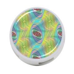 Ellipse Pattern Elliptical Abstract 4-port Usb Hub (two Sides) by Wegoenart