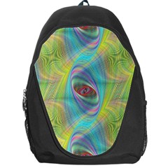 Ellipse Pattern Elliptical Abstract Backpack Bag by Wegoenart