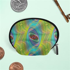 Ellipse Pattern Elliptical Abstract Accessory Pouch (small) by Wegoenart