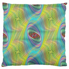 Ellipse Pattern Elliptical Abstract Standard Flano Cushion Case (two Sides) by Wegoenart