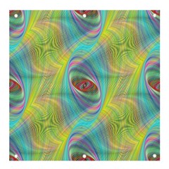 Ellipse Pattern Elliptical Abstract Banner And Sign 4  X 4 