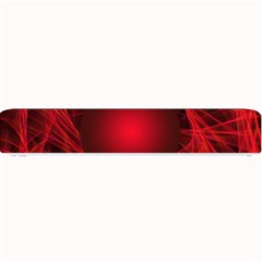 Red Abstract Scratched Doodle Grease Small Bar Mats by Wegoenart