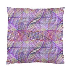 Purple Background Abstract Pattern Standard Cushion Case (one Side)