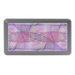 Purple Background Abstract Pattern Memory Card Reader (mini) by Wegoenart