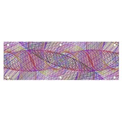 Purple Background Abstract Pattern Banner And Sign 6  X 2 