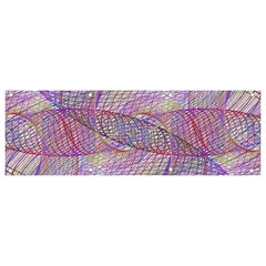 Purple Background Abstract Pattern Banner And Sign 9  X 3 