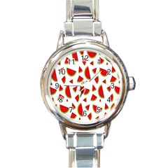 Fruit Round Italian Charm Watch by nateshop