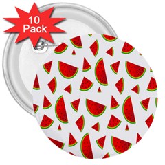 Fruit 3  Buttons (10 Pack)  by nateshop