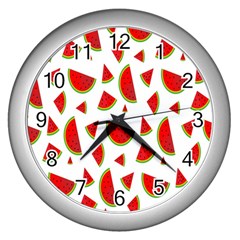 Fruit Wall Clock (silver) by nateshop