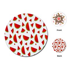 Fruit Playing Cards Single Design (round)