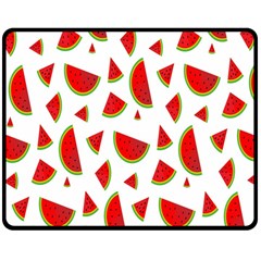 Fruit Double Sided Fleece Blanket (medium)  by nateshop