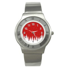 Merry Cristmas,royalty Stainless Steel Watch by nateshop