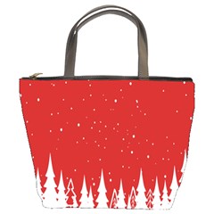 Merry Cristmas,royalty Bucket Bag by nateshop