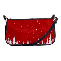 Merry Cristmas,royalty Shoulder Clutch Bag by nateshop