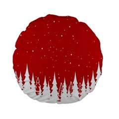 Merry Cristmas,royalty Standard 15  Premium Round Cushions