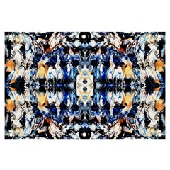 Cobalt Symmetry Banner And Sign 6  X 4  by kaleidomarblingart