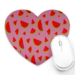 Fruit 1 Heart Mousepads by nateshop