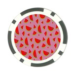 Fruit 1 Poker Chip Card Guard Front