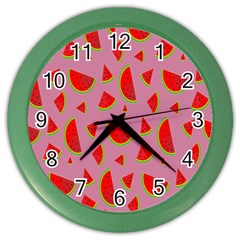 Fruit 1 Color Wall Clock by nateshop