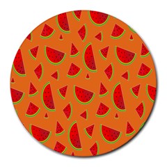 Fruit 2 Round Mousepads by nateshop