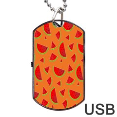 Fruit 2 Dog Tag Usb Flash (one Side) by nateshop