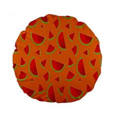 Fruit 2 Standard 15  Premium Round Cushions by nateshop