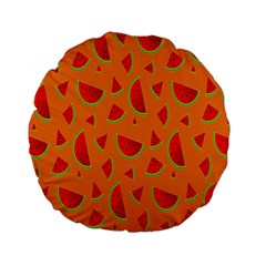 Fruit 2 Standard 15  Premium Flano Round Cushions by nateshop