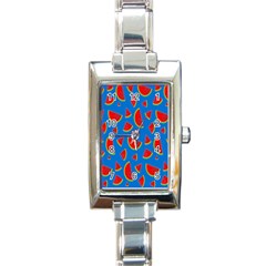 Fruit4 Rectangle Italian Charm Watch by nateshop