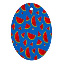 Fruit4 Ornament (oval) by nateshop