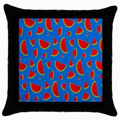 Fruit4 Throw Pillow Case (black) by nateshop