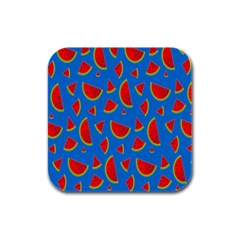 Fruit4 Rubber Square Coaster (4 Pack) by nateshop