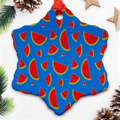 Fruit4 Snowflake Ornament (two Sides) by nateshop