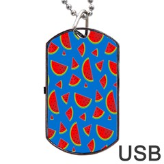 Fruit4 Dog Tag Usb Flash (one Side) by nateshop