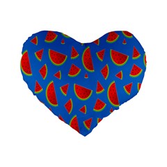 Fruit4 Standard 16  Premium Heart Shape Cushions by nateshop